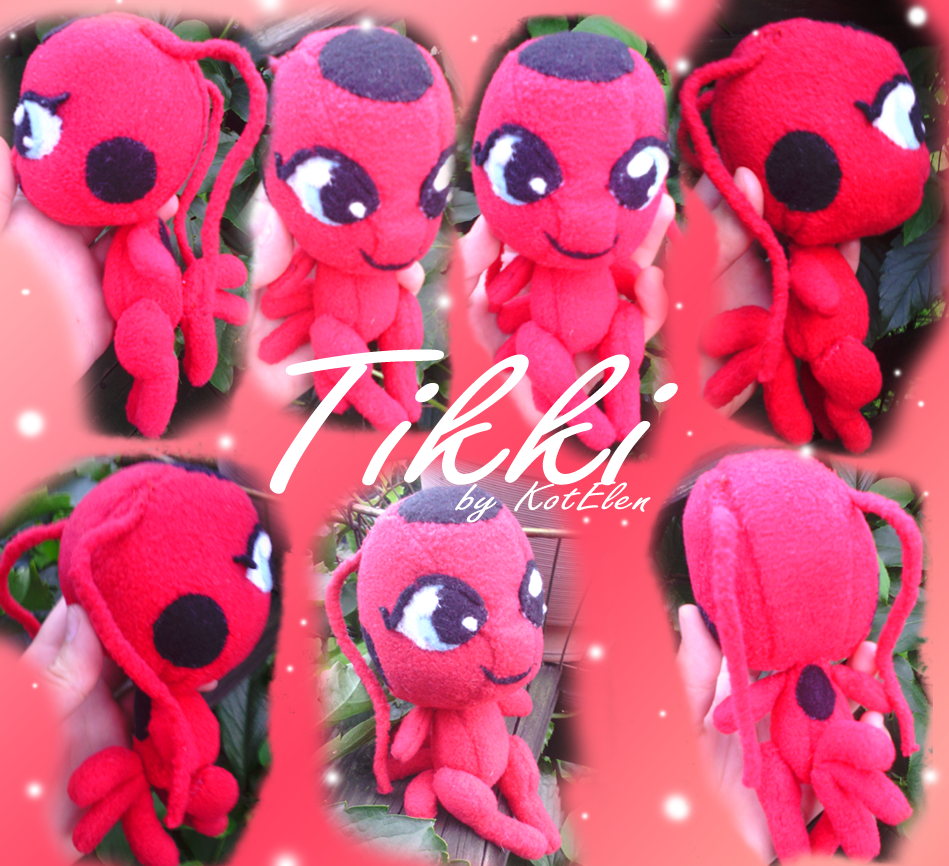 Tikki top miraculous plush