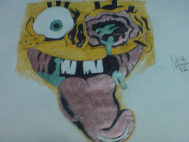 Spongebob Zombie Pants