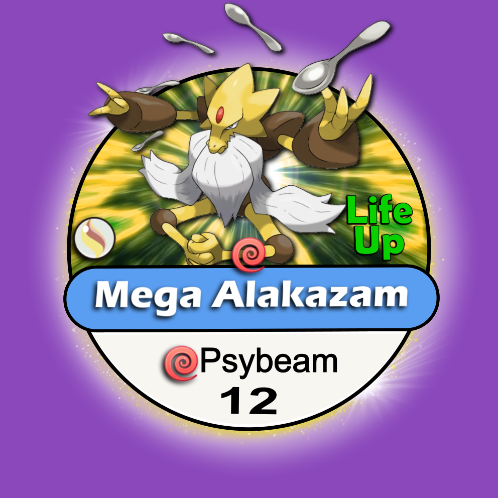 é trainer,mas: Análise - Mega Alakazam