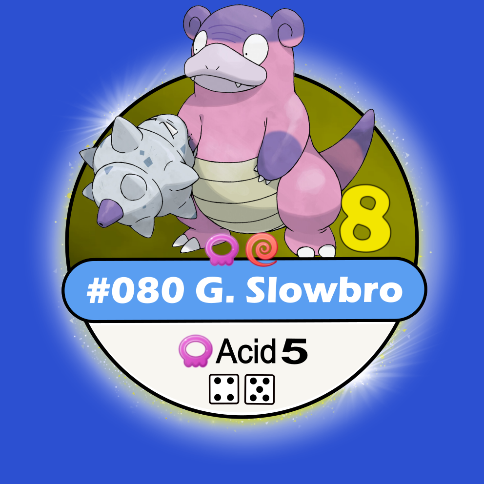 Pokemon Master Trainer RPG Galarian Slowbro by Californiajonas on
