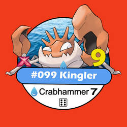 Pokemon Master Trainer RPG Kingler by Californiajonas