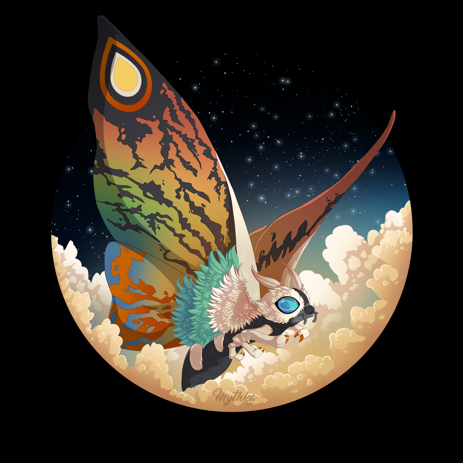 Mothra by Mythka