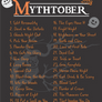 Mythtober Challenge Prompts 2018