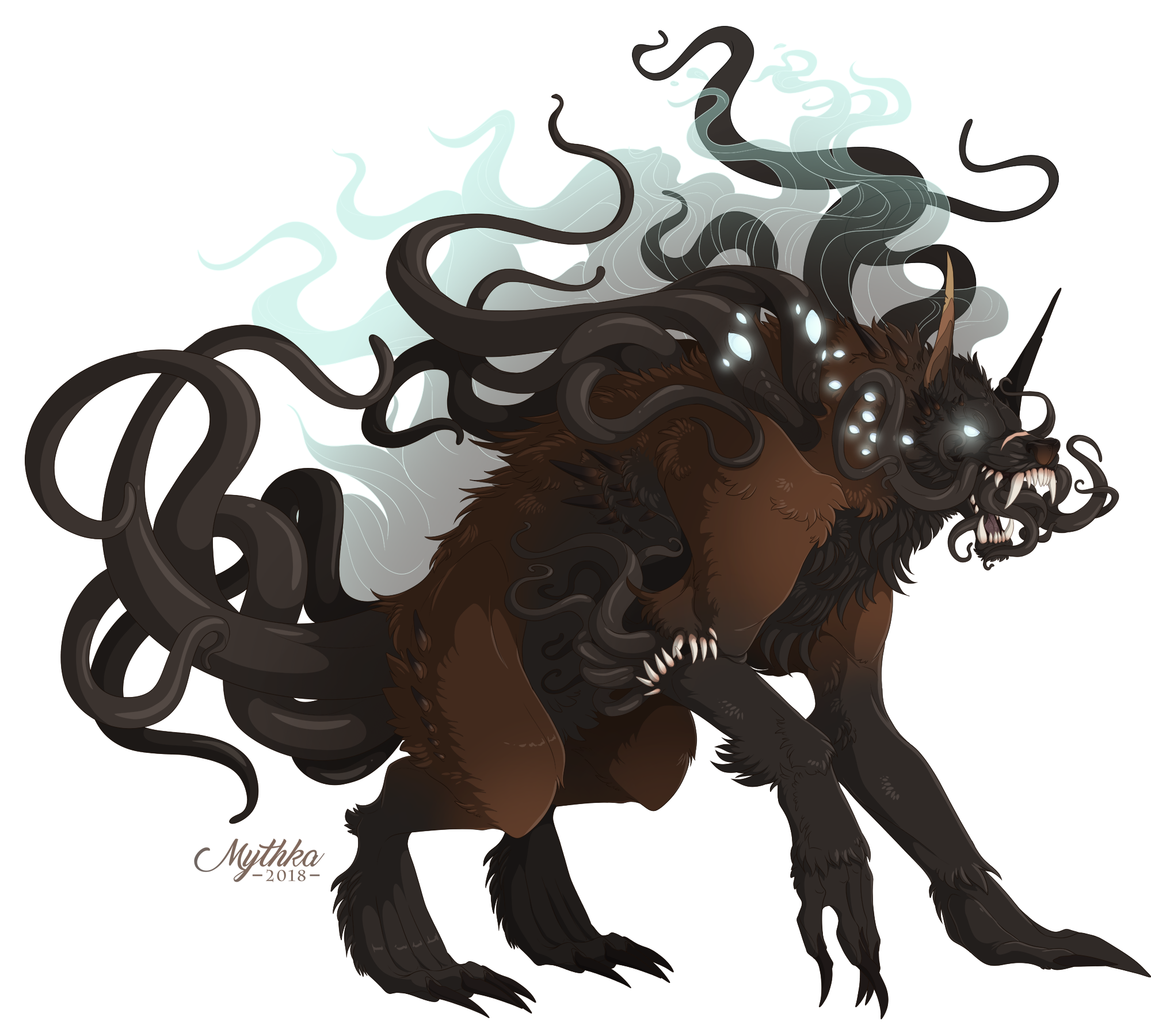 Eldritch Werewolf Commission By Mythka On DeviantArt eldritch-werewolf-commission-by-mythka-on-deviantart