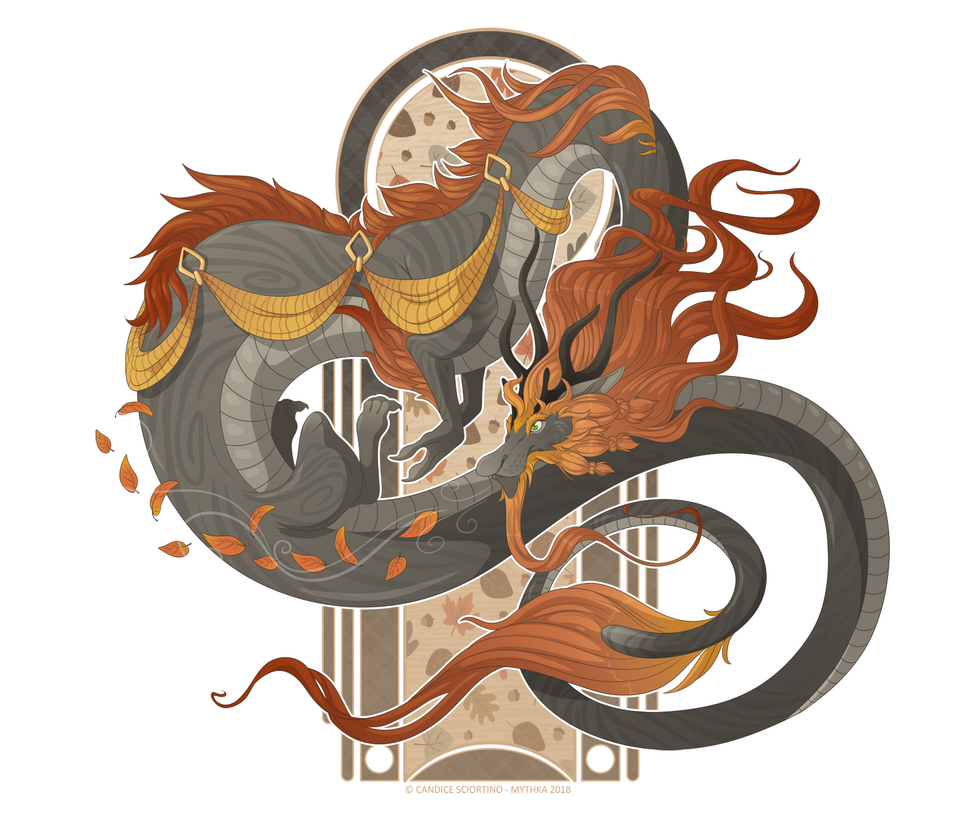 November 7 - Falling Leaves by Mythka