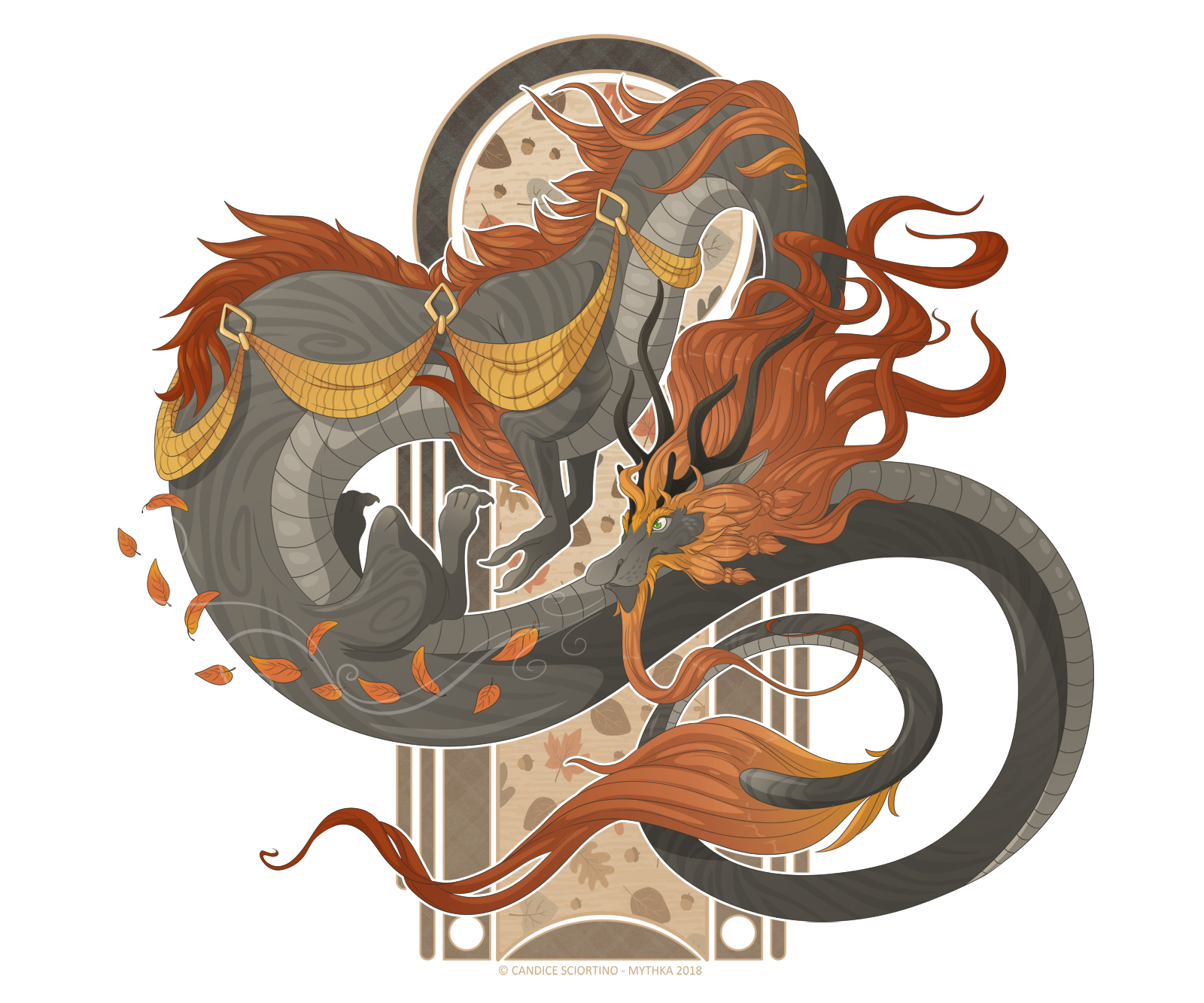 November 7 - Falling Leaves by Mythka