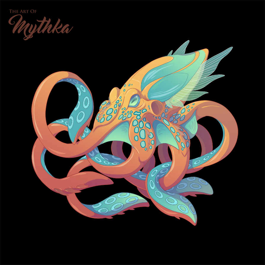 Octopus - Commission by Mythka on DeviantArt