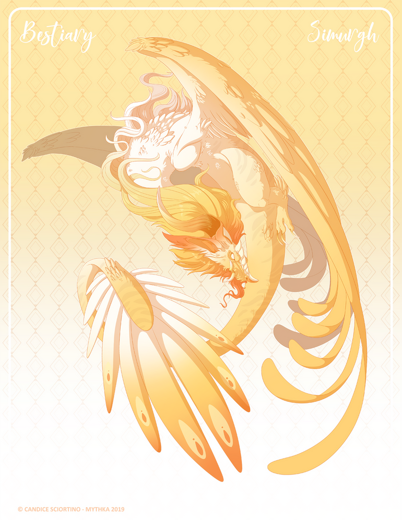 003 - Simurgh by Mythka on DeviantArt