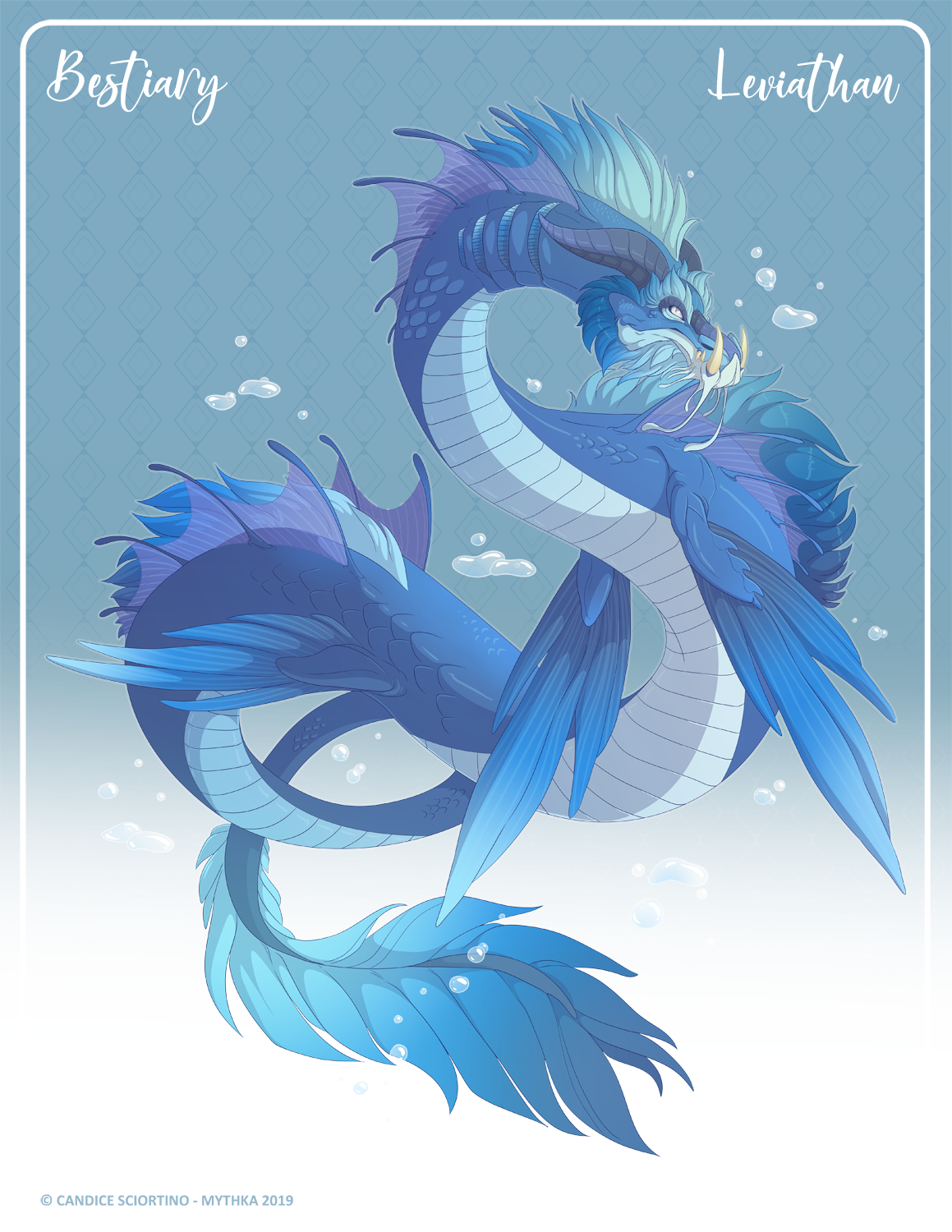 063 - (Bestiary) Leviathan by Mythka on DeviantArt