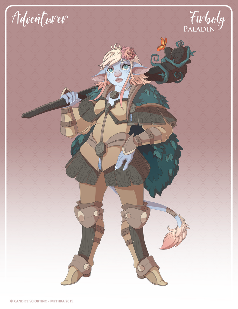 163 (Adventurer) Firbolg Paladin by Mythka on DeviantArt 163 (Adventurer) Firbolg Paladin by Mythka on DeviantArt