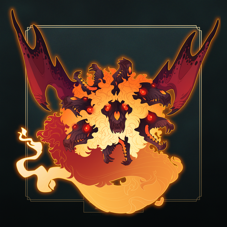Basic Fire Demon Fire Demon by Mythka on DeviantArt