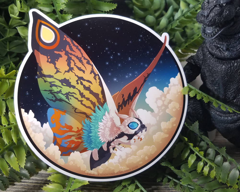 Mothra Sticker