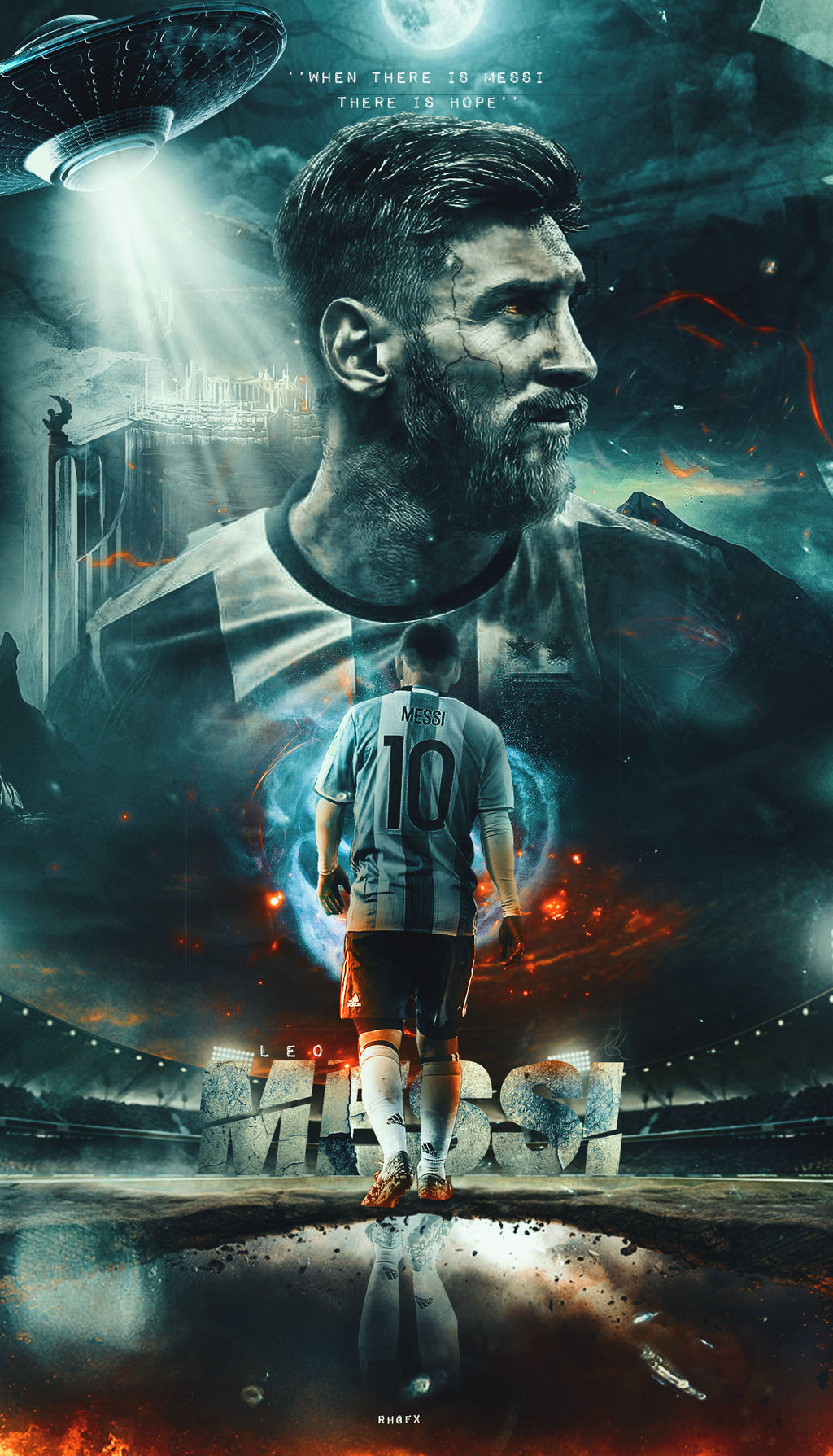 Lionel Messi - SAVIOR | Argentina | Wallpaper