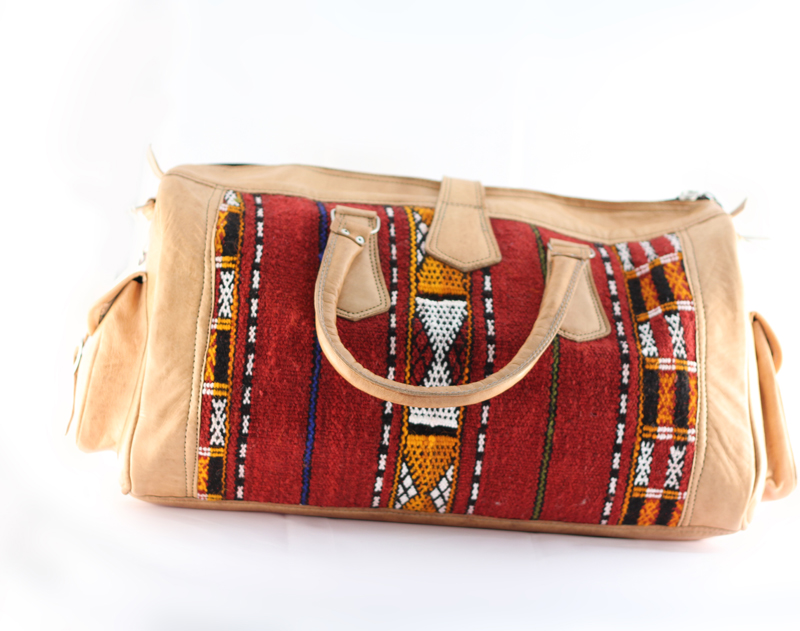 Ornamented Voyageur Bag