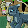 Thrushpelt and Bluefur