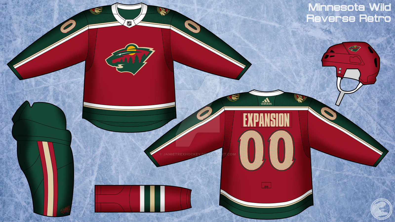 Minnesota Wild ('78) - Reverse Retro Revision : r/wildhockey