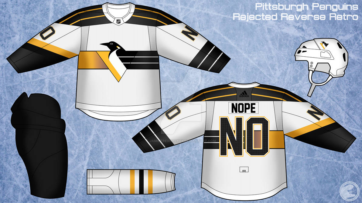 Pittsburgh Penguins - Reverse Retro Secondary NHL T-Shirt :: FansMania
