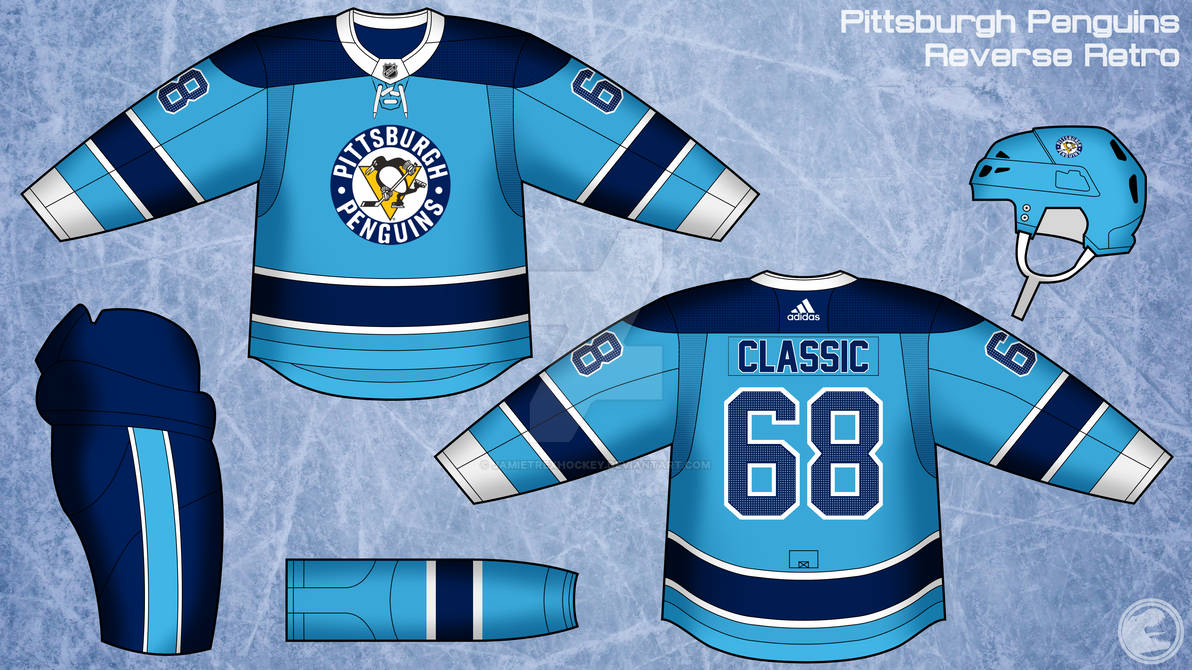 Pittsburgh Penguins Rejected Reverse Retro by JamieTrexHockey on DeviantArt
