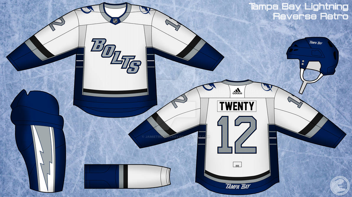 Tampa Bay Lightning Reverse Retro by JamieTrexHockey on DeviantArt