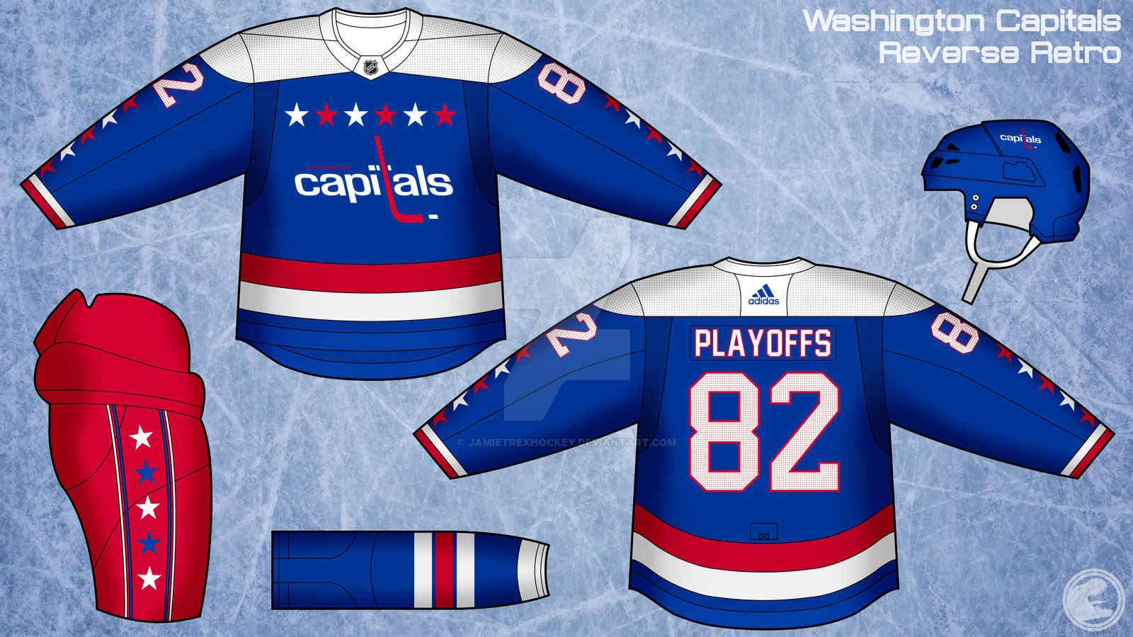 Washington Capitals-Personalized NHL Reverse Retro Hockey Jersey-SP06042360ID02  - Winxmerch