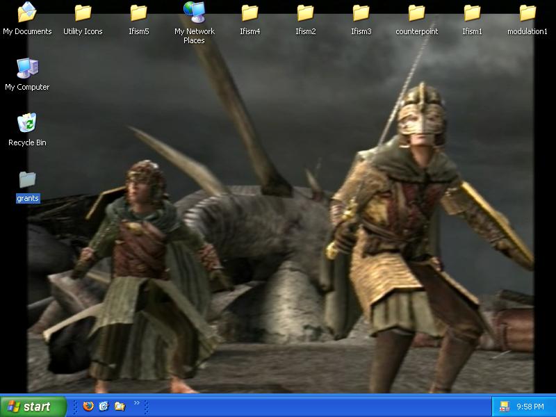 Dernhelm and Merry desktop