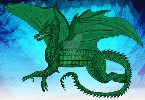 Green Dragon - colored