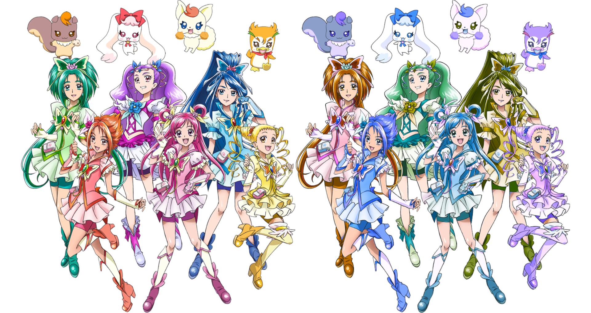 Yes! Precure 5 GoGo [PTP] by JellyHeartsArchive on DeviantArt