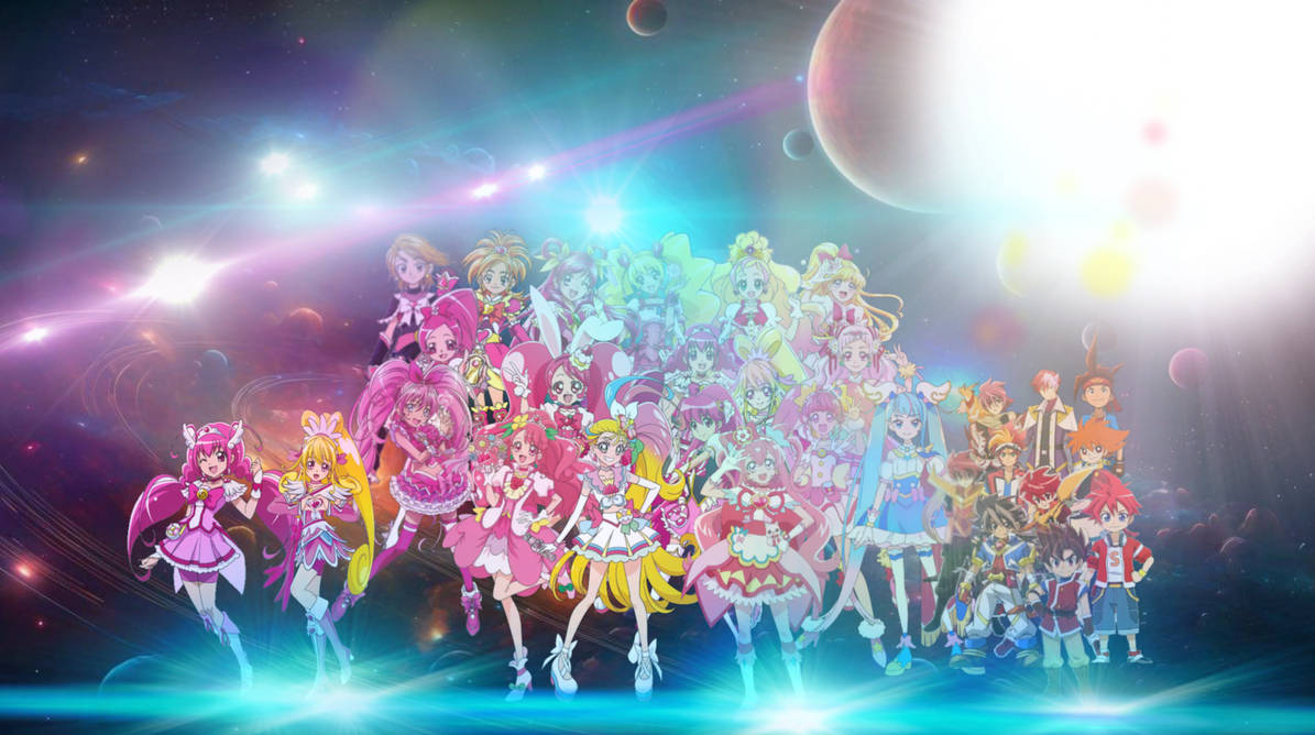 Pretty Cure All Stars F Dvd,Blu ray, digital by CarlosLeonardo2024 on  DeviantArt
