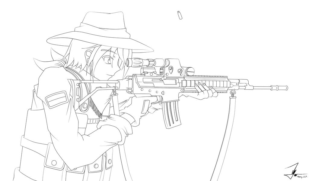 Shooting with Pindad SS2 Assault Rifle by Jasir1998 on DeviantArt