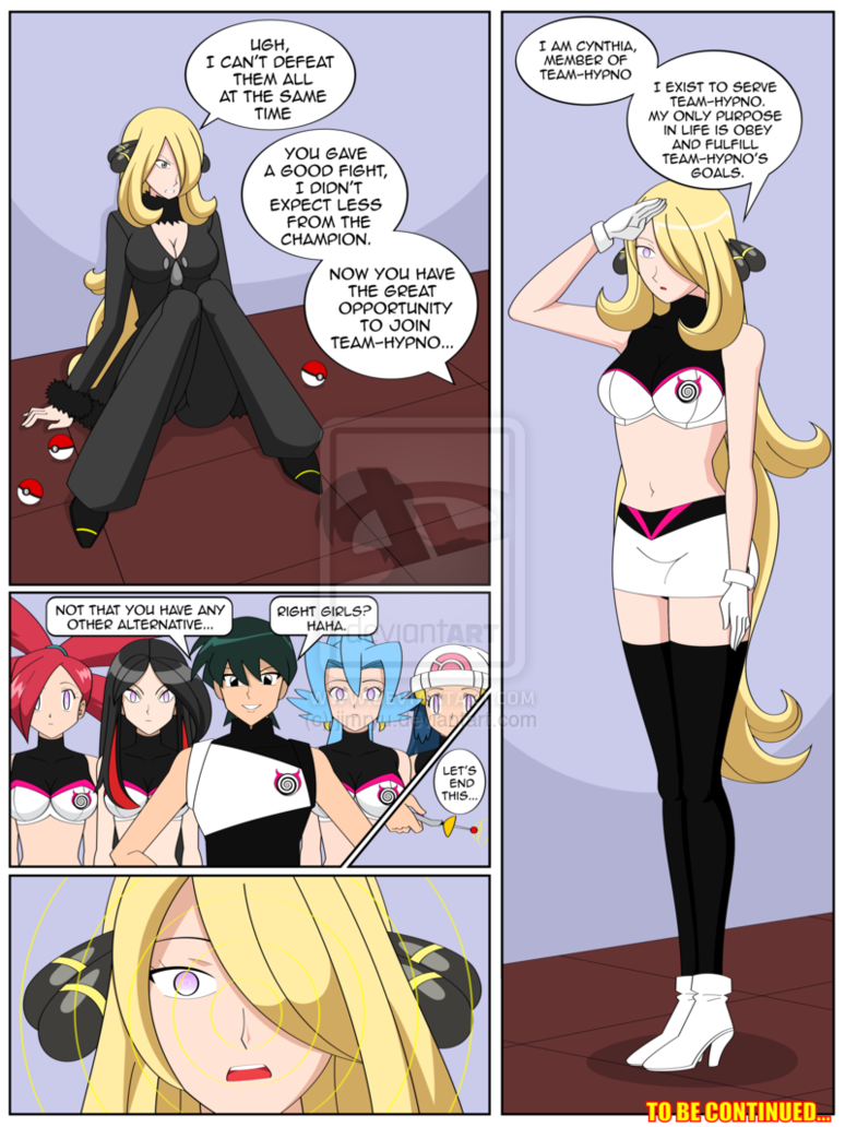 Pokemon Team Hypno Cynthia Hypnotized by BachEric1461 on DeviantArt