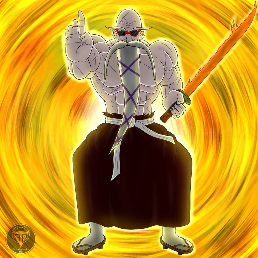 Mutant Form Roshi Yamamoto Genryusai - Muten Roshi by FitoMaximoff on DeviantArt
