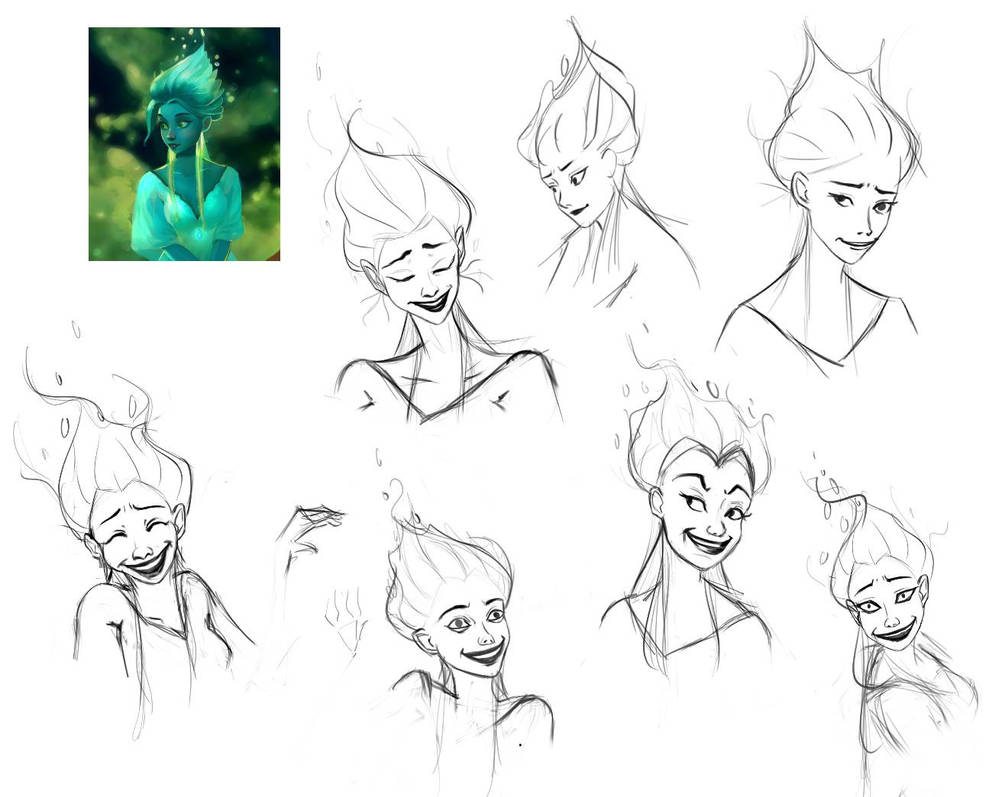 Character Expression Sheet by indalkp on DeviantArt