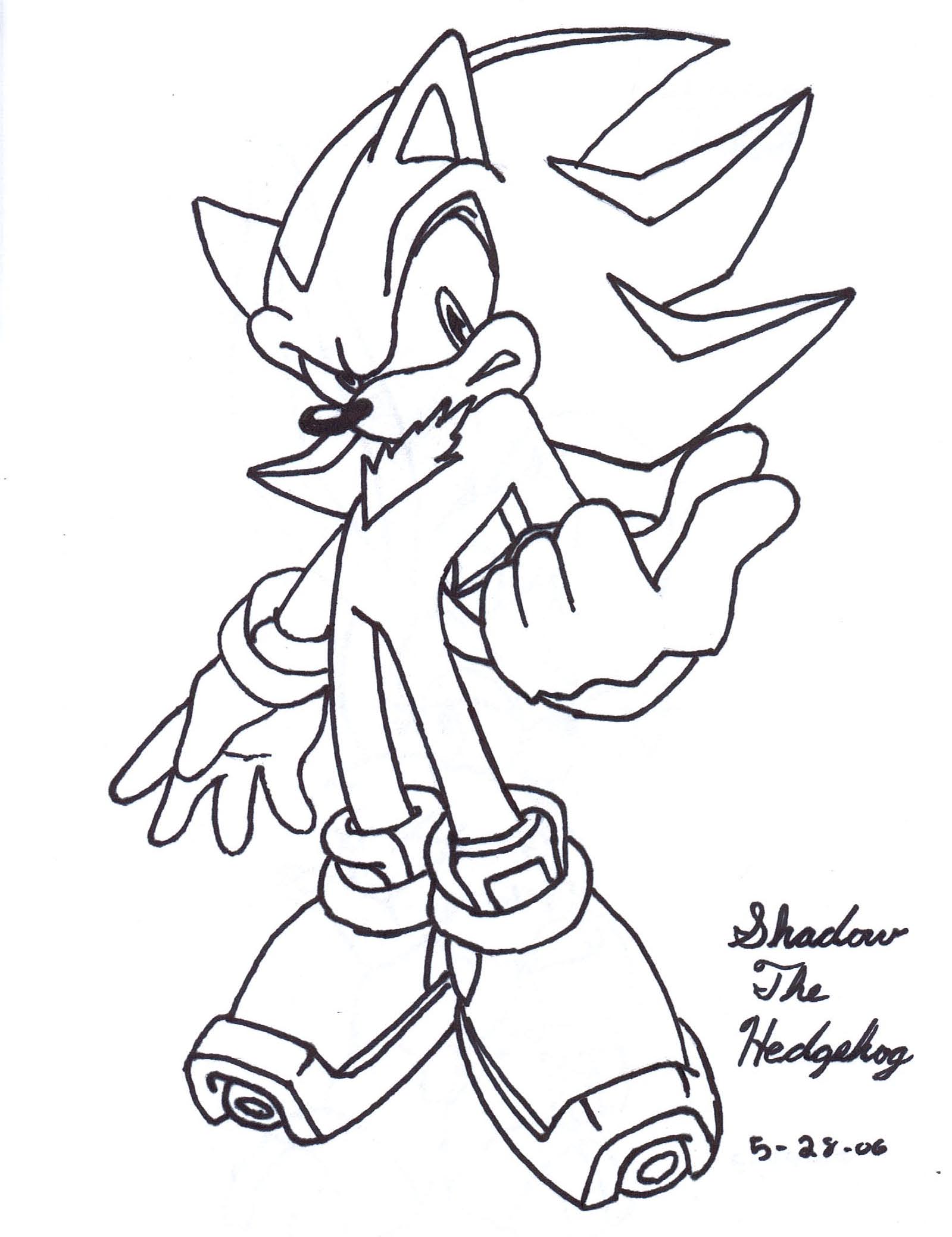 shadow the hedgehog