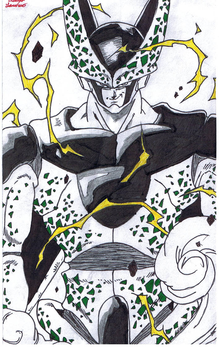 dbz's Perfect Cell by ChaudSilverwing on DeviantArt