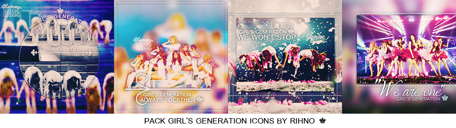 [Icon] Girl's Generation by Rihno