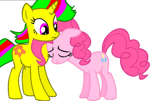 Pinkie Pie and Sunny!