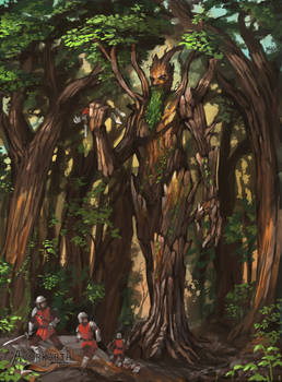 Treant's Guard - Avorkarth Artwork