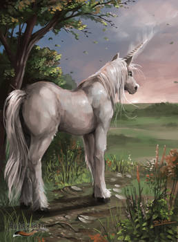 Unicorn's Light - Avorkarth Artwork