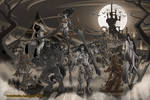 Ladies Of Halloween (Sepia) by Paladin-Ciel