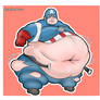 Fat Captain America