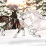 When the snow starred back