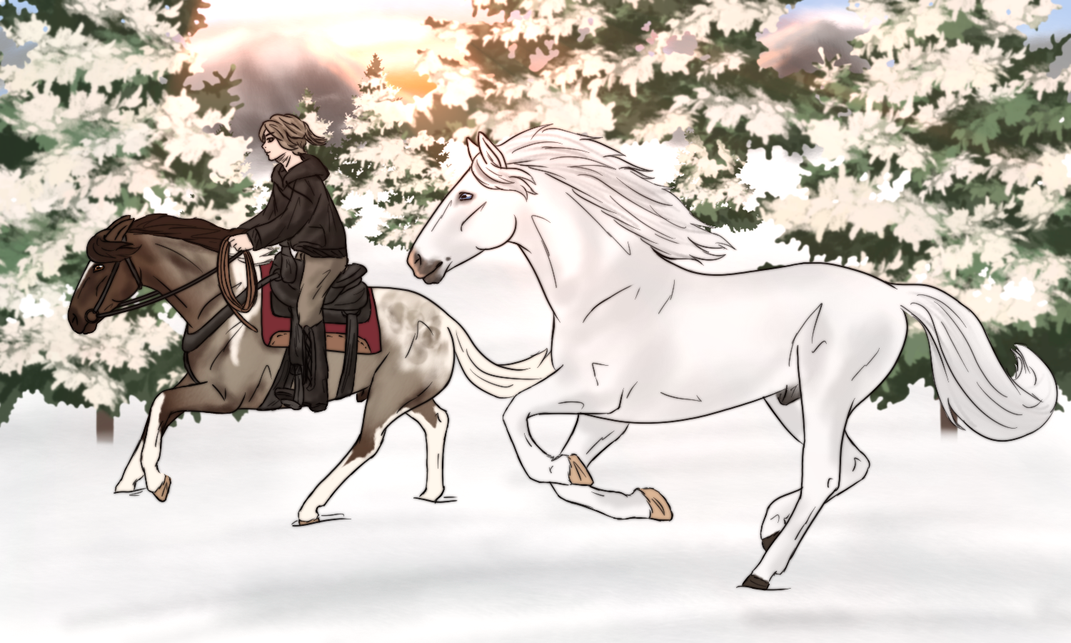 When the snow starred back