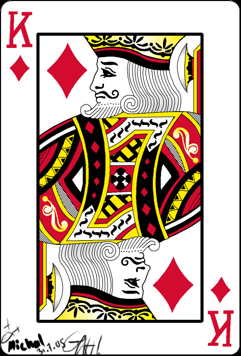 King of diamonds by PurpleGoat