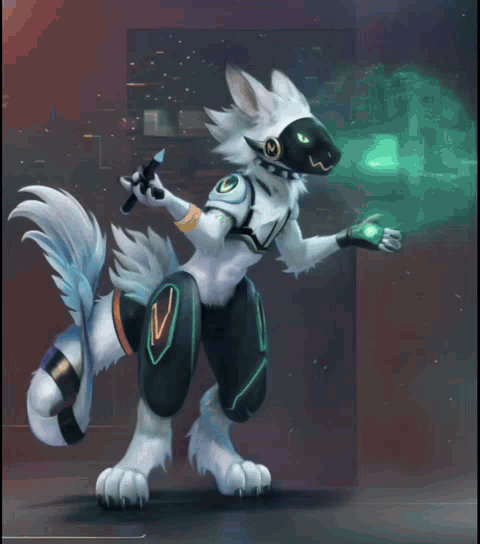 Protogen Penip Protogen Spinning by ProtogenPhennex on DeviantArt