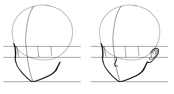 Anime face drawing, Manga drawing tutorials, Drawing heads