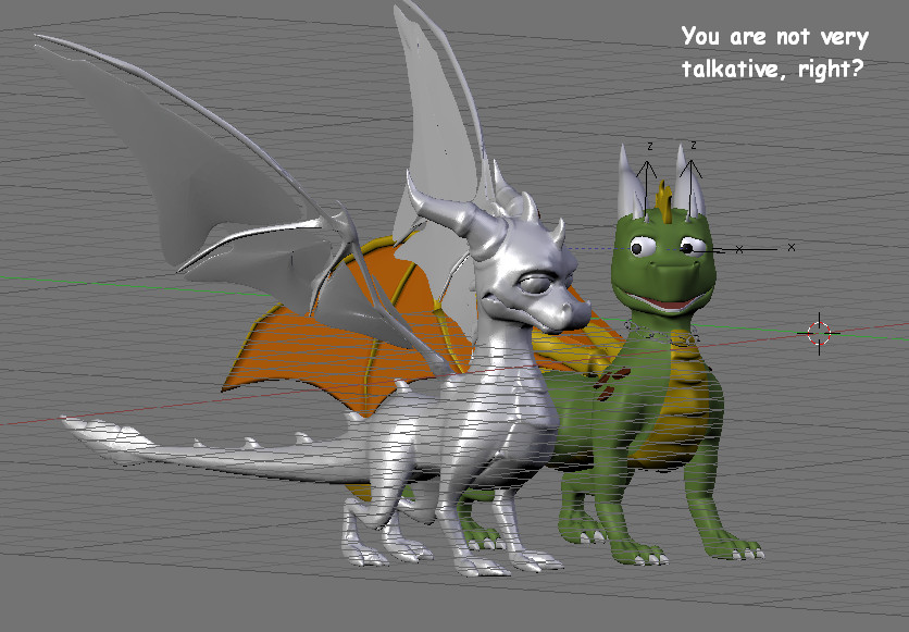 Alat and Spyro DotD model