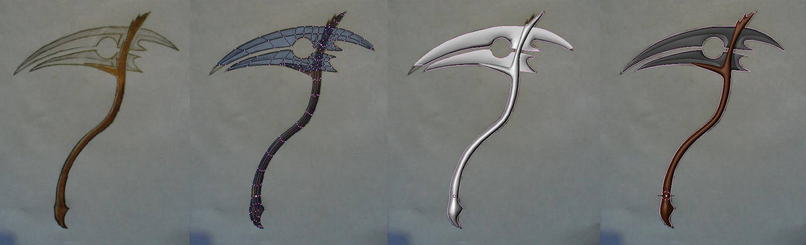 weapon design - scythe