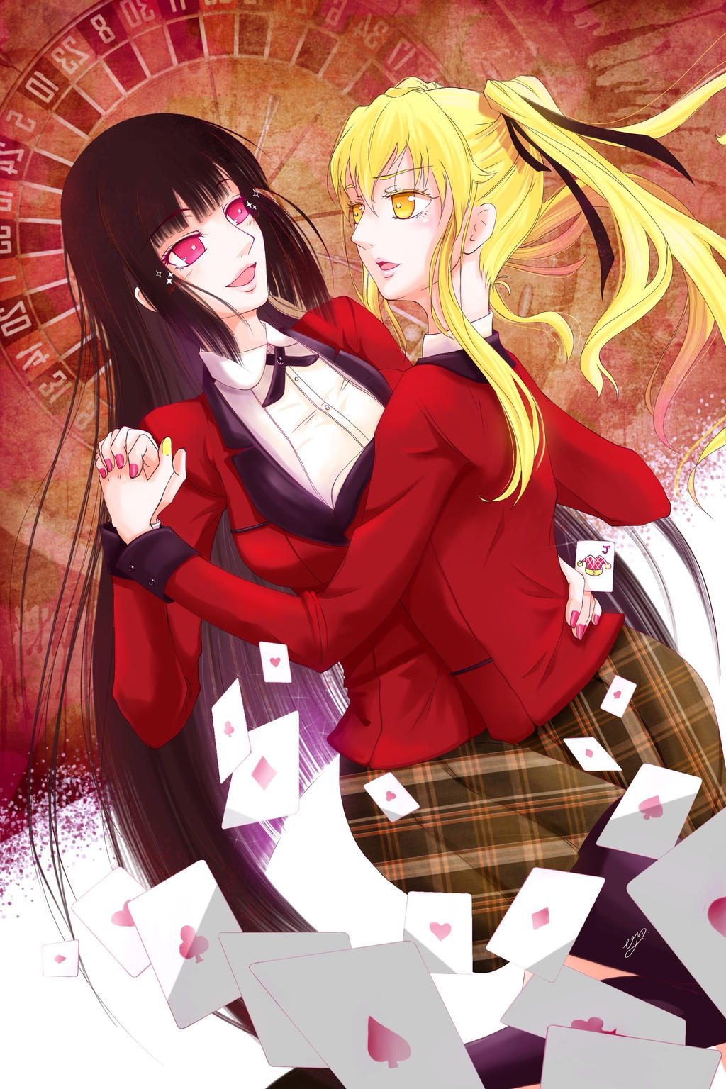 Yumeko x Mary by Chisera on DeviantArt