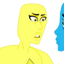 Blue Diamond and Yellow Diamond Base 2