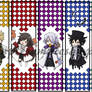 Pandora Hearts bookmarks